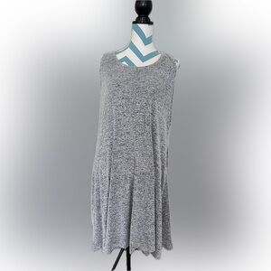 Lane Bryant Gray Rayon Sleeveless Dress size 18/20 Stretchy Soft